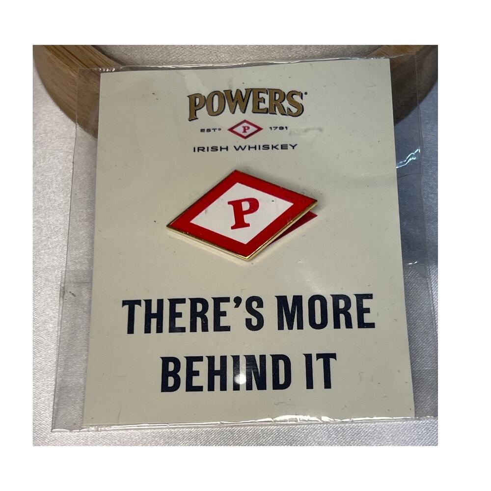 Powers Whiskey Collectible  Ireland Pin